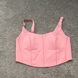 Aerie Light Pink Crop Top